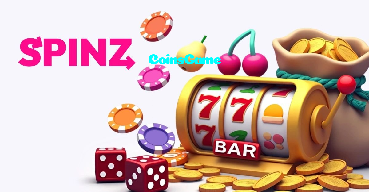 CoinsGame casino presented on mobile device in Pakistan with slots and live games